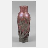 Große Vase mit Zinnmontierung111