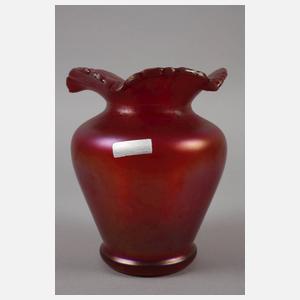 Ferdinand von Poschinger Vase Rubinglas