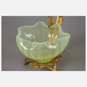 Schale mit Metallmontierung