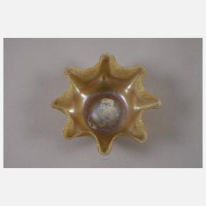 Schale und zwei Teller Louis Comfort Tiffany