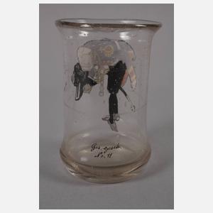 Ludwig Hohlwein Becherglas