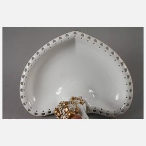 Hutschenreuther Schale mit Putto