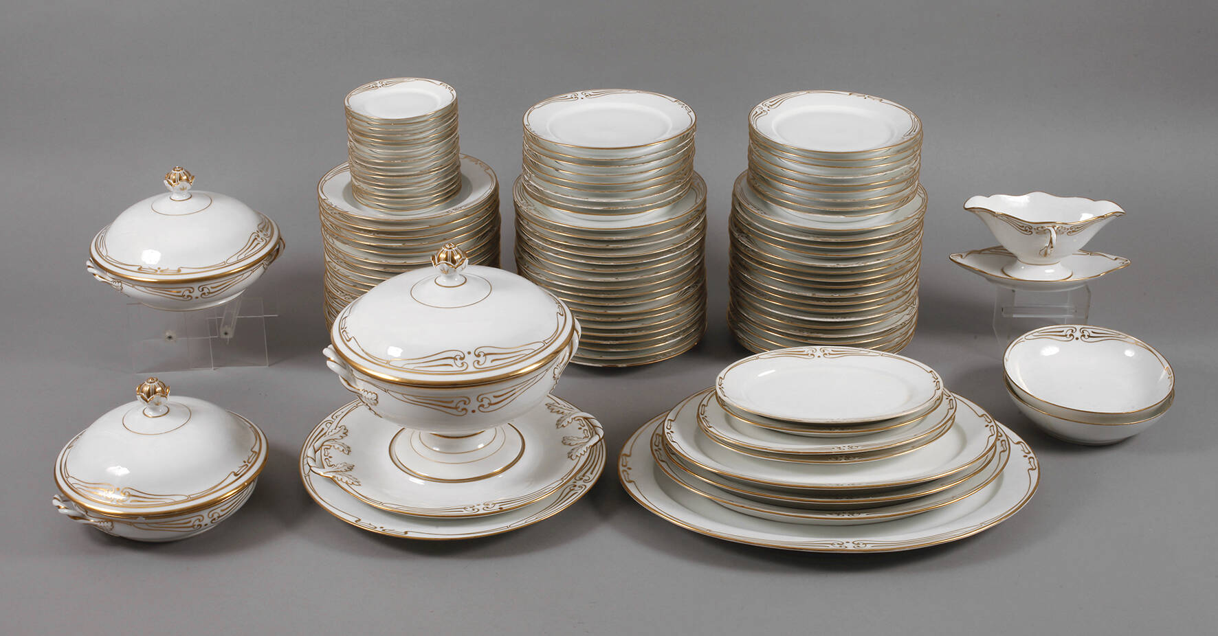 Kopenhagen umfangreiches Speiseservice