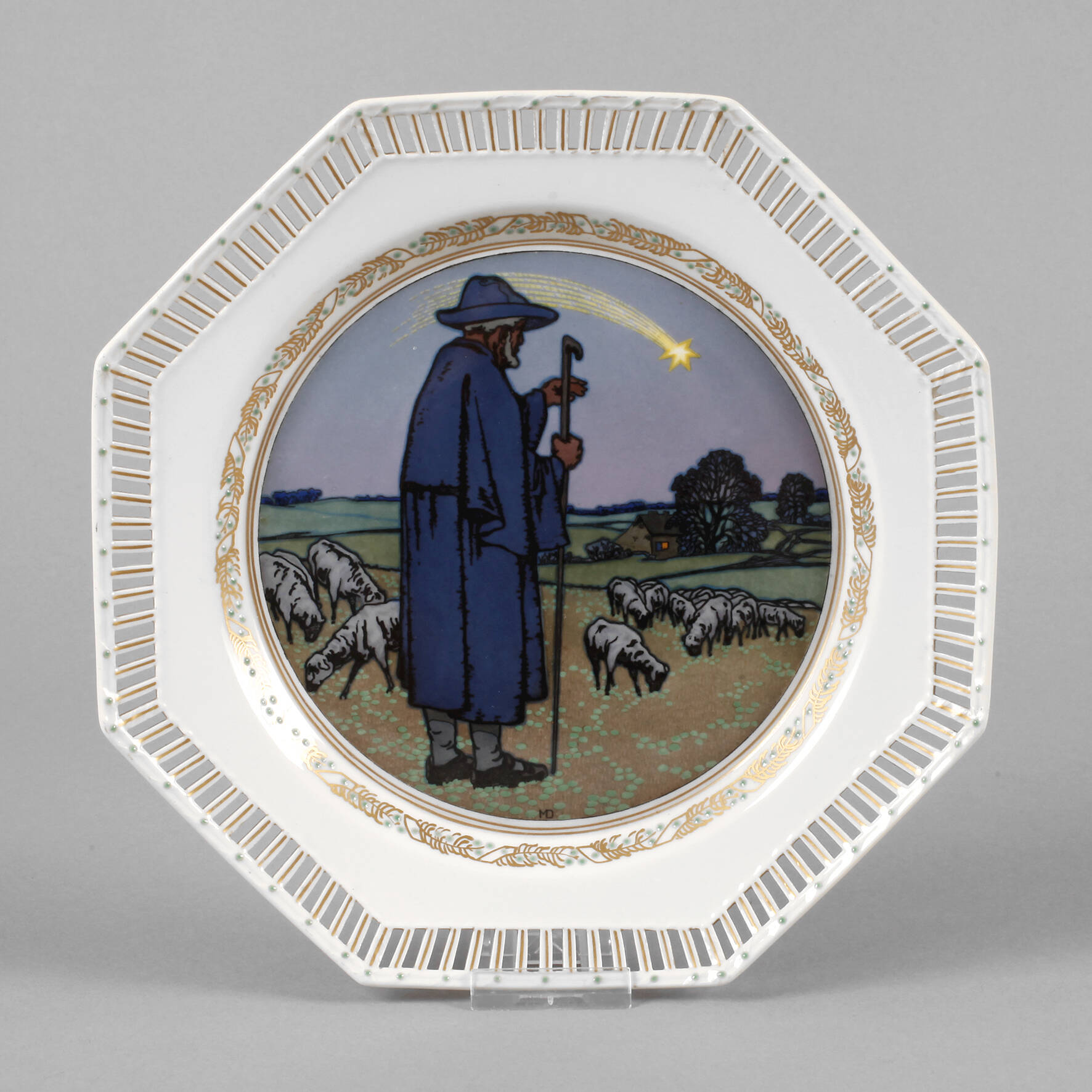 KPM Berlin Weihnachtsteller