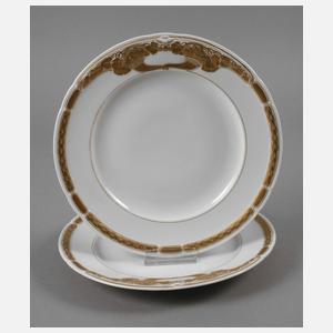 KPM Berlin zwei Speiseteller