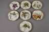 KPM Berlin sieben Teller mit Weichmalerei