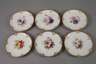 KPM Berlin sechs Teller mit Weichmalerei