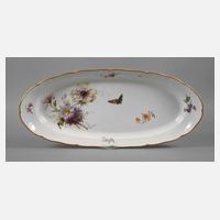 KPM Berlin Fischplatte mit Weichmalerei111