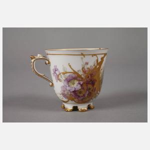 KPM Berlin Mokkatasse mit Weichmalerei