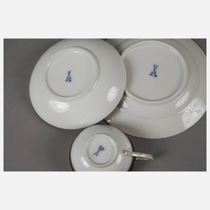 Meissen Mokkagedeck