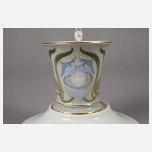 Meissen Tasse mit Pâte-sur-Pâte-Malerei