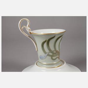 Meissen Tasse mit Pâte-sur-Pâte-Malerei