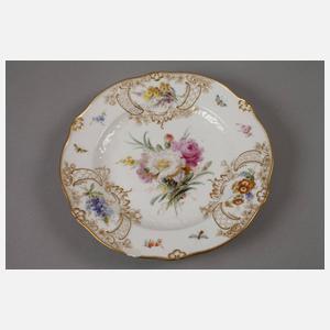 Meissen Teller mit Weichmalerei