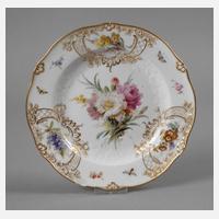 Meissen Teller mit Weichmalerei111