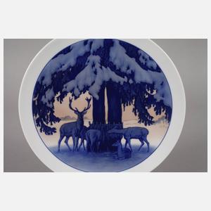 Meissen Weihnachtsteller