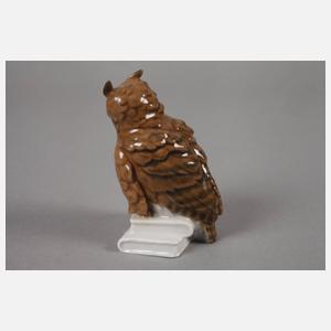 Meissen "Eule auf Bücherstapel"