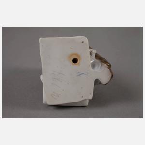 Meissen "Eule auf Bücherstapel"