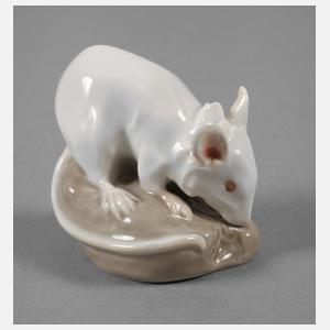 Meissen "Maus auf Postament"