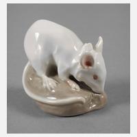 Meissen "Maus auf Postament"111