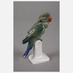 Meissen "Halsbandsittich"