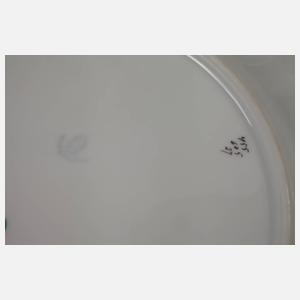 Nymphenburg vier Speiseteller