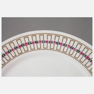 Nymphenburg vier Speiseteller