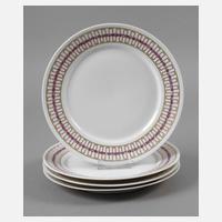 Nymphenburg vier Speiseteller111