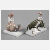 Rosenthal "Schneckenpost" und "Sommerritt"111