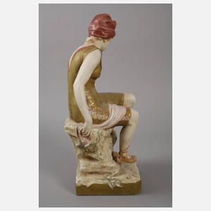 Royal Dux Böhmen Badende