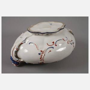 Volkstedt Deckelterrine mit Damenakt