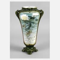 Frankreich Vase Seerosendekor111