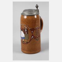 Karikativer Bierkrug111