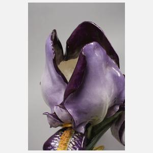 Delphin Massier große Blütenvase