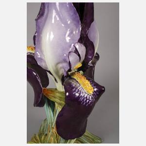 Delphin Massier große Blütenvase