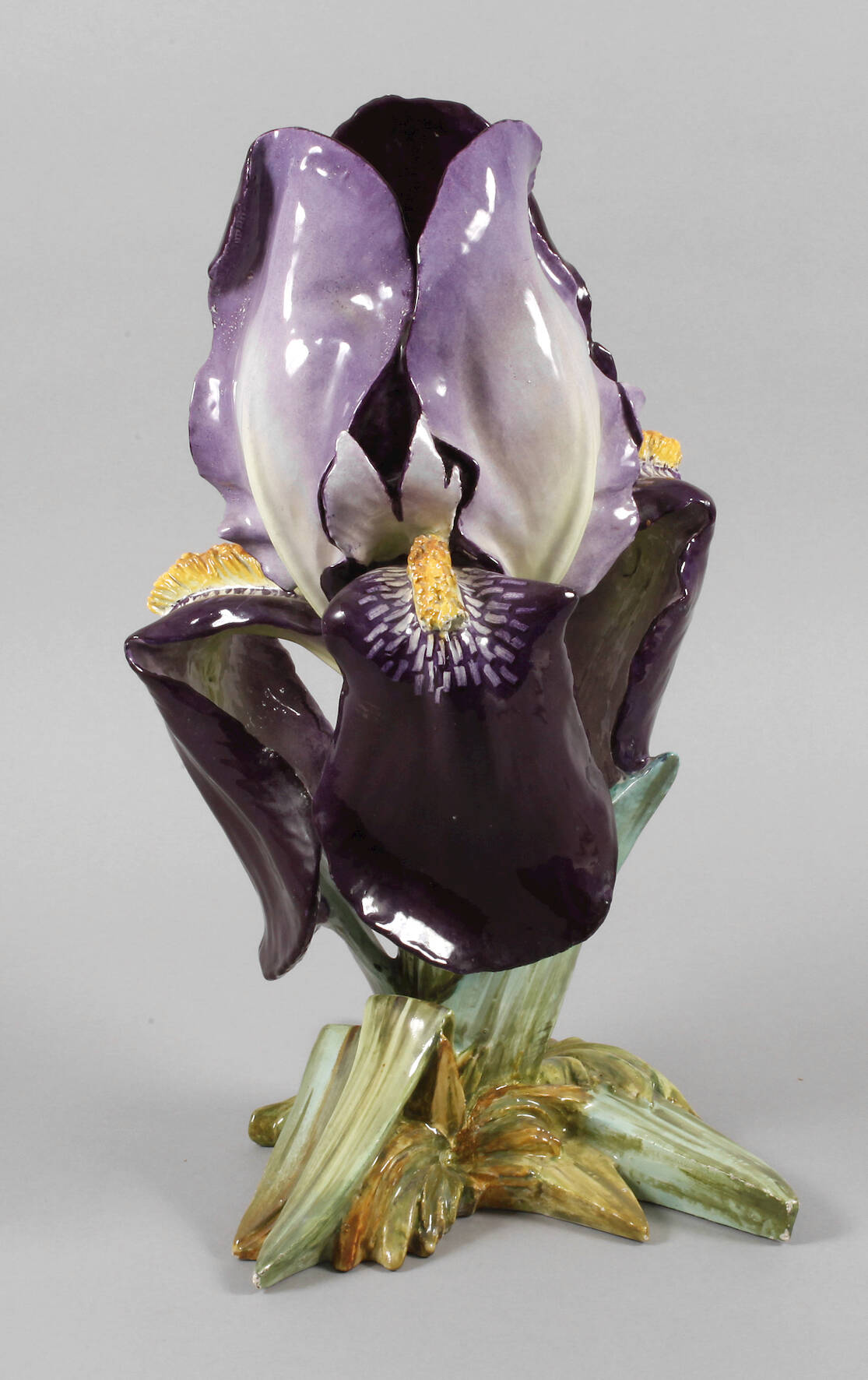 Delphin Massier große Blütenvase