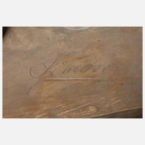 Goldscheider übergroße Figur "Sandalenbinderin"