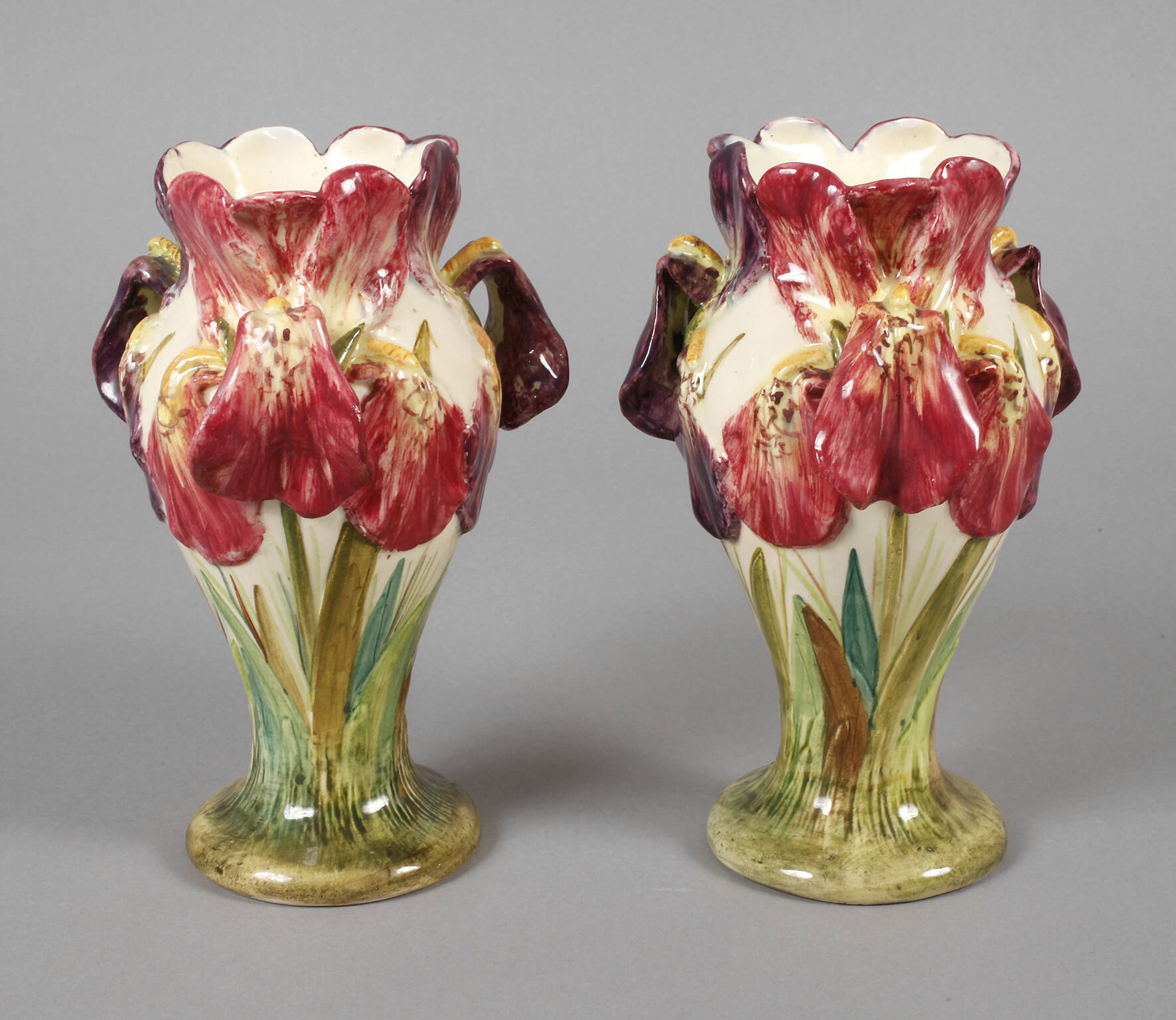 Delphin Massier Vasenpaar