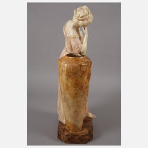 Goldscheider Wien übergroße Figur "Jeune fille"