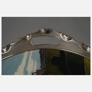 J. v. Schwarz großes Tablett