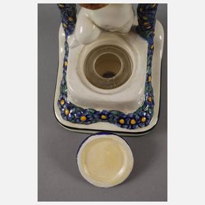 Karlsruhe figürliches Tintenfass