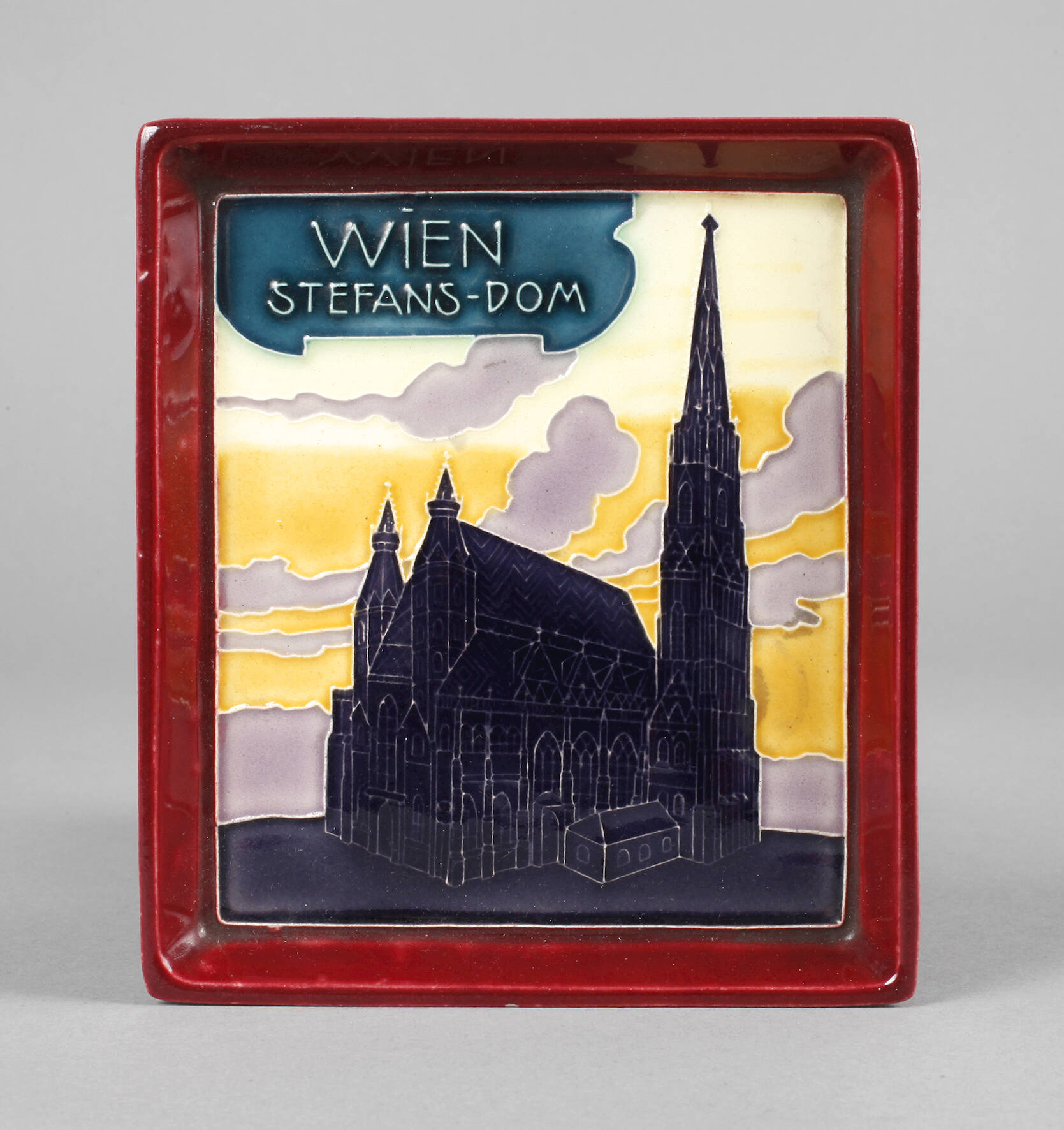 J. von Schwarz Andenkenschale