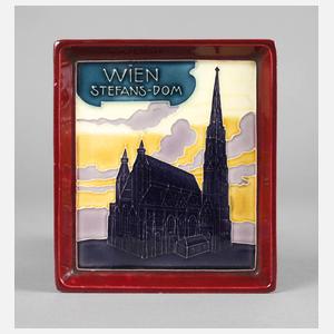 J. von Schwarz Andenkenschale