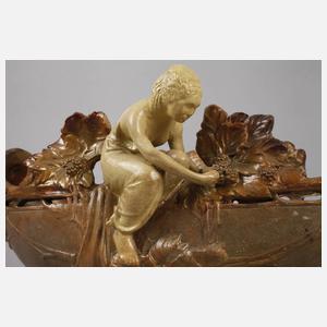 Jardiniere Keramikergemeinschaft V.D.K. Bechyne