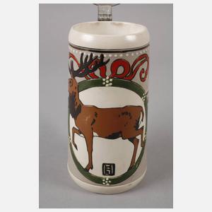 Villeroy & Boch Bierkrug Ludwig Hohlwein