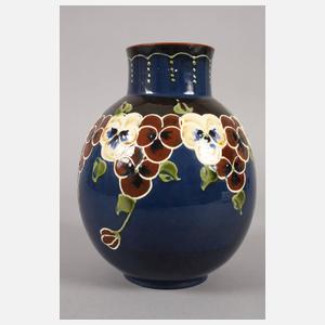 P. A. Wranitzky Vase Stiefmütterchendekor