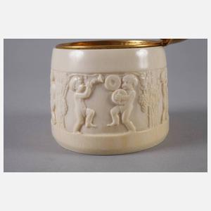 Deckeldose Elfenbein