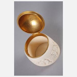 Deckeldose Elfenbein