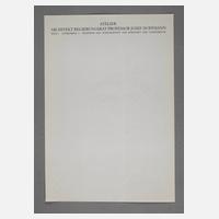 Briefbogen Josef Hoffmann111