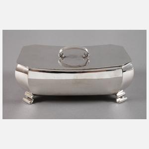 Silber Deckeldose