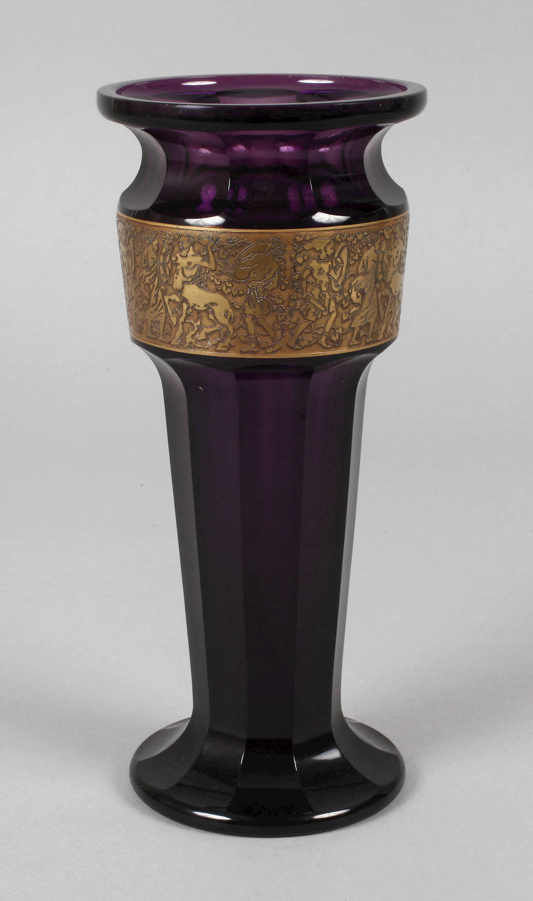 Moser Karlsbad Vase mit Fries